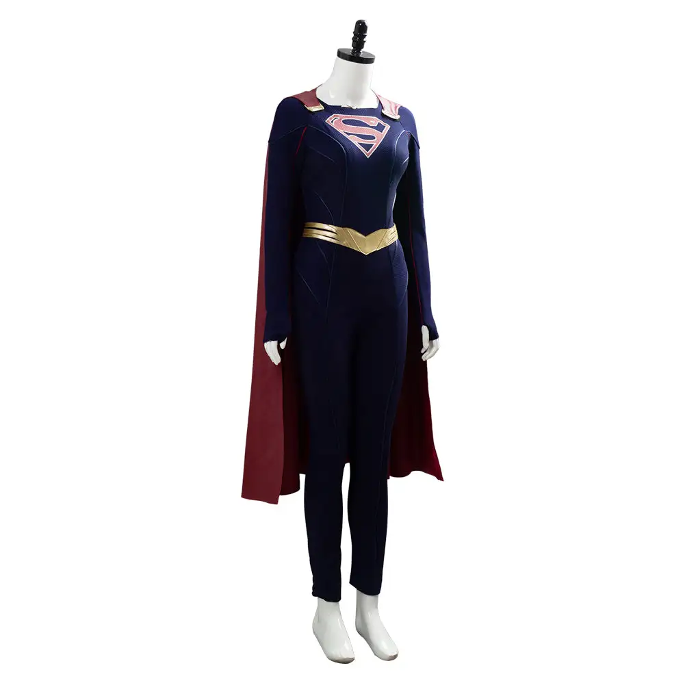 NewCosplay Supergirl Season 5 Kara Danvers Jumpsuit Halloween Carnival Suit Cosplay Costume 7 NewCosplay Supergirl Season 5 Kara Danvers Jumpsuit Halloween Carnival Suit Cosplay Costume - Image 5