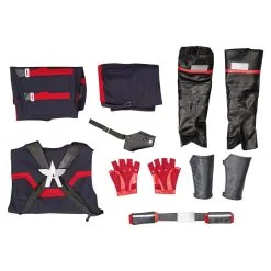 NewCosplay The Falcon And The Winter Soldier John Walker Captain America Outfits Halloween Carnival Suit Cosplay Costume -Costumes Cosplay Sales 03b070d48df0077b395375c0248bfd55