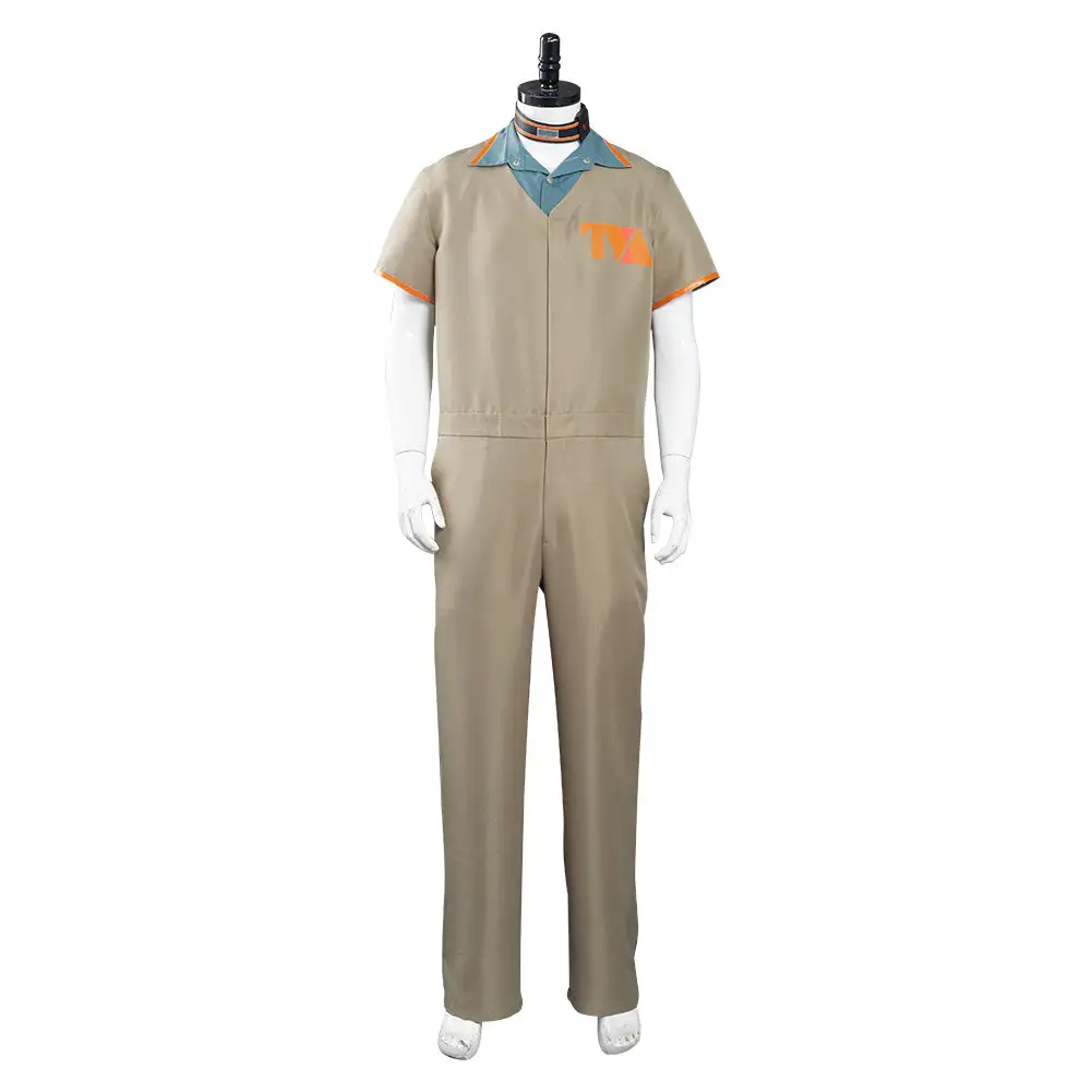 NewCosplay 2021 TV Loki Loki Prison Uniform Halloween Carnival Suit Cosplay Costume 4 NewCosplay 2021 TV Loki Loki Prison Uniform Halloween Carnival Suit Cosplay Costume - Image 2