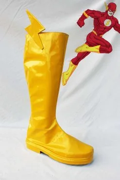 NewCosplay THE FLASH Showcase Cosplay Boots Shoes
