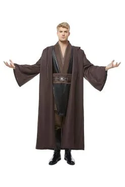NewCosplay Star Wars Anakin Skywalker Jedi Robe Costume Outfit Full Set Halloween Cosplay Costume -Costumes Cosplay Sales 11000102 4