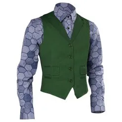 NewCosplay Dark Knight Joker Hexagon Shirt + Vest Costume Tailor Made 15 NewCosplay Dark Knight Joker Hexagon Shirt + Vest Costume Tailor Made -Costumes Cosplay Sales 11000700 6