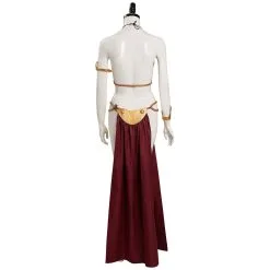 INSWEAR Star Wars: Return Of The Jedi Leia Cosplay Costume Slave Leia Metal Bikini Outfits Halloween Carnival Suit -Costumes Cosplay Sales 11002857 3