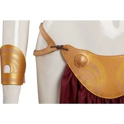 INSWEAR Star Wars: Return Of The Jedi Leia Cosplay Costume Slave Leia Metal Bikini Outfits Halloween Carnival Suit -Costumes Cosplay Sales 11002857 7