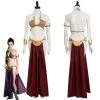 INSWEAR Star Wars: Return Of The Jedi Leia Cosplay Costume Slave Leia Metal Bikini Outfits Halloween Carnival Suit -Costumes Cosplay Sales 11002857 skycostume