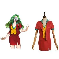 Cossky Joker 2019 Arthur Fleck Female Joker Outfits Original Design Cosplay Costume