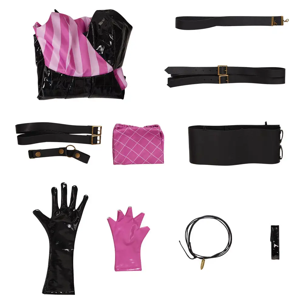 CosplaySky LoL Jinx Original Design Cosplay Costume Goth Lolita Dress Outfits-cossky® 12 CosplaySky LoL Jinx Original Design Cosplay Costume Goth Lolita Dress Outfits-cossky® - Image 10