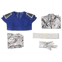 CosplaySky Adult Zombies 3 Addison Alien Cosplay Costume Top Skirt Outfits Halloween Carnival Suit -Costumes Cosplay Sales 11005089 7