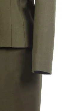 NewCosplay Captain America: The First Avenger Agent Peggy Carter Suit Cosplay Costume Version Green -Costumes Cosplay Sales 11005429 9