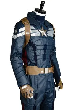 NewCosplay Captain America 2 The Winter Soldier Steve Rogers Uniform Outfit Cosplay Costume -Costumes Cosplay Sales 11006324 4 e498219e a84e 459d 9b1e dc369e41d96c
