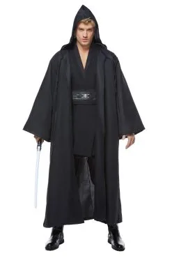 NewCosplay Star Wars Anakin Skywalker Cosplay Costume Outfit Black Version 23 NewCosplay Star Wars Anakin Skywalker Cosplay Costume Outfit Black Version -Costumes Cosplay Sales 11006343 7