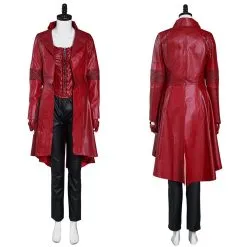 NewCosplay Captain America: Civil War Scarlet Witch Wanda Outfit Cosplay Costume