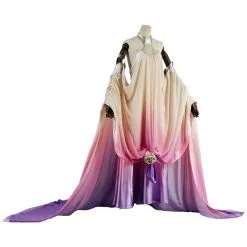 NewCosplay Star Wars 3 Padme Amidala Naberrie Lake Dress Cosplay Costume -Costumes Cosplay Sales 11006978 2