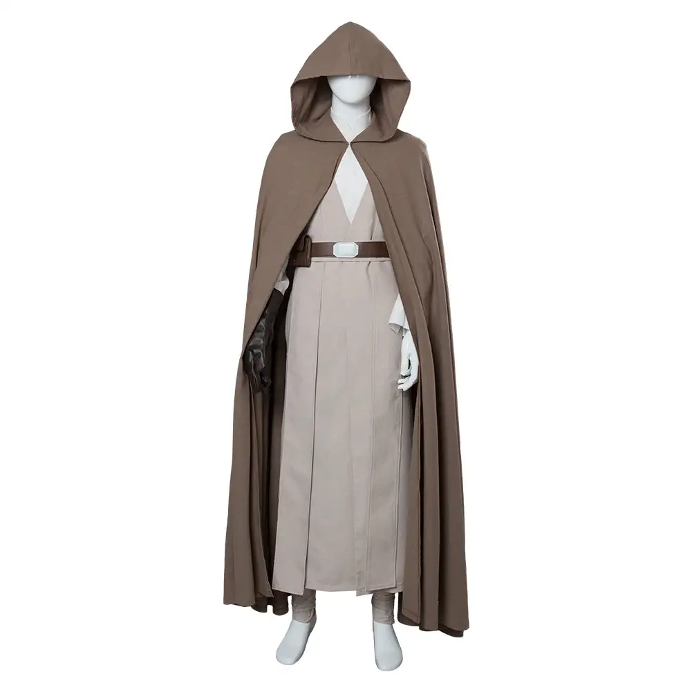 NewCosplay Star Wars 8 The Last Jedi Luke Skywalker Outfit Cosplay Costume Ver.2 4 NewCosplay Star Wars 8 The Last Jedi Luke Skywalker Outfit Cosplay Costume Ver.2 - Image 2
