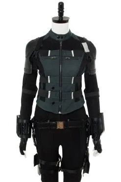 New Cosplaysky Avengers 3 :Infinity War Black Widow Natasha Romanoff Outfit Cosplay Costume Whole Set -Costumes Cosplay Sales 11007315 8