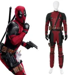 New Cosplaysky Deadpool 2 Deadpool Coat Pants Oufit Halloween Carnival Suit Cosplay Costume