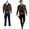NewCosplay Solo: A Star Wars Story Han Solo Outfit Jacket Suit Cosplay Costume