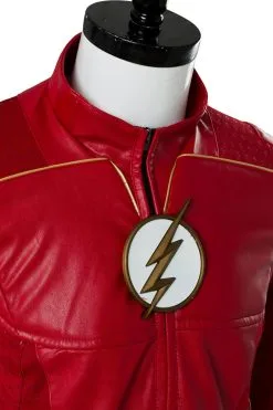 New Cosplaysky The Flash Season 4 Barry Allen Flash Outfit Suit Cosplay Costume -Costumes Cosplay Sales 11007342 9