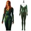 New Cosplaysky 2018 Aquaman Mera Jumpsuit Outfit Cosplay Costume