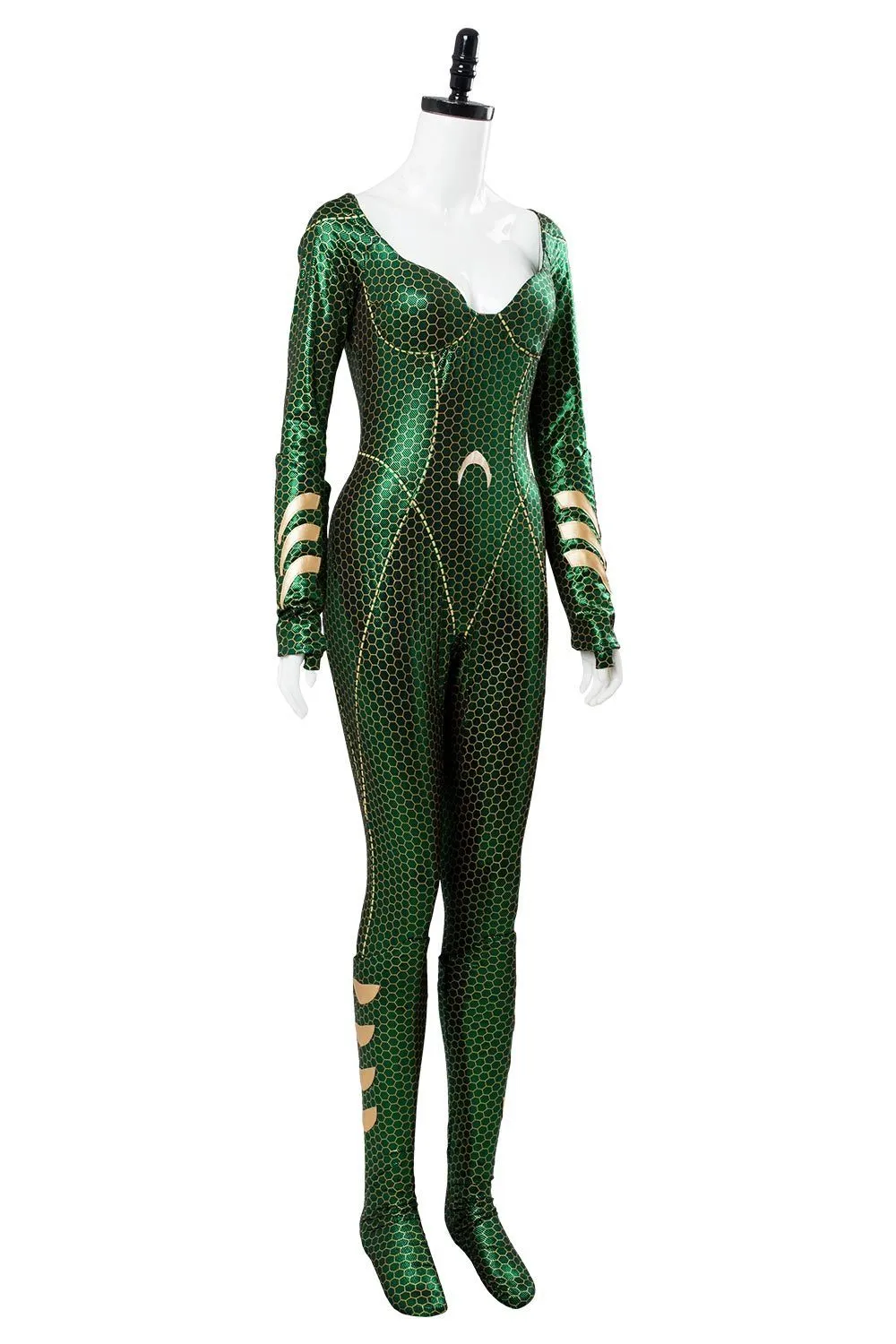 New Cosplaysky 2018 Aquaman Mera Jumpsuit Outfit Cosplay Costume 7 New Cosplaysky 2018 Aquaman Mera Jumpsuit Outfit Cosplay Costume - Image 5