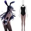 Cossky Seishun Buta Yaro Sakurajima Mai Bunny Girl Costume Female Halloween Sexy Costume -Costumes Cosplay Sales 11007478 cosplaystyle2014
