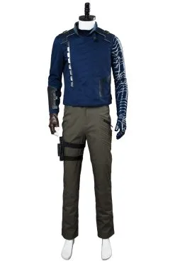 New Cosplaysky Avengers 3 : Infinity War Winter Soldier Outfit Suit James Buchanan Barnes Cosplay Costume -Costumes Cosplay Sales 11007479 1