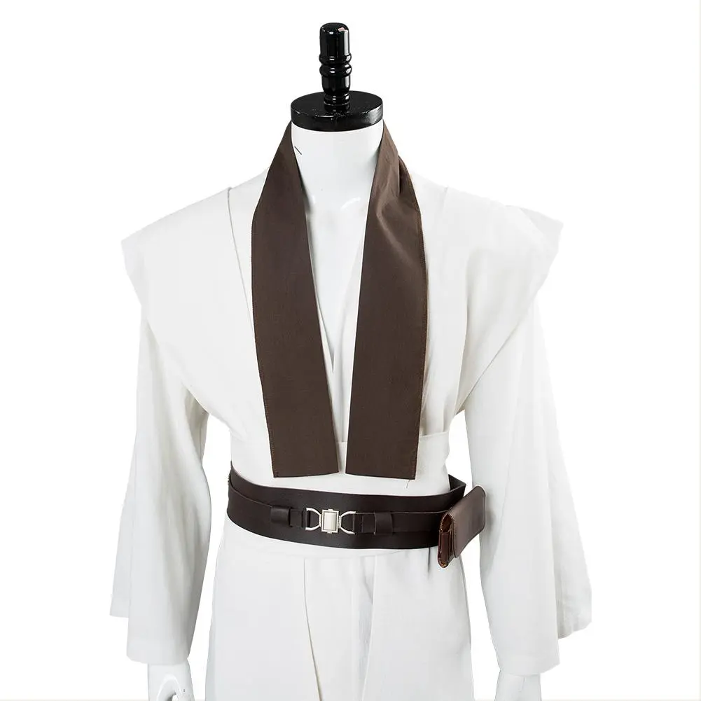 NewCosplay Adult Star Wars Obi Wan Kenobi Jedi Robe Tunic Cosplay Costume 11 NewCosplay Adult Star Wars Obi Wan Kenobi Jedi Robe Tunic Cosplay Costume - Image 9