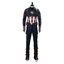 CosplaySky Avengers 4: Endgame Steve Rogers Captain America Cosplay Costume