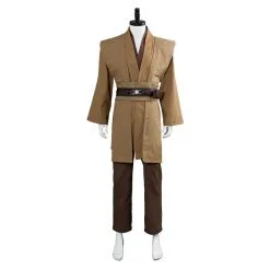 CosplaySky Star Wars Obi Wan Kenobi Jedi Cosplay Costume Brown Version No Cloak 14 CosplaySky Star Wars Obi Wan Kenobi Jedi Cosplay Costume Brown Version No Cloak -Costumes Cosplay Sales 11008003 1