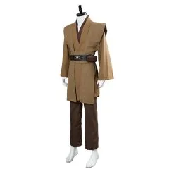 CosplaySky Star Wars Obi Wan Kenobi Jedi Cosplay Costume Brown Version No Cloak 15 CosplaySky Star Wars Obi Wan Kenobi Jedi Cosplay Costume Brown Version No Cloak -Costumes Cosplay Sales 11008003 2