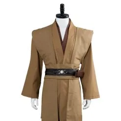 CosplaySky Star Wars Obi Wan Kenobi Jedi Cosplay Costume Brown Version No Cloak 18 CosplaySky Star Wars Obi Wan Kenobi Jedi Cosplay Costume Brown Version No Cloak -Costumes Cosplay Sales 11008003 5