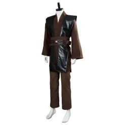 CosplaySky Star Wars Mens Jedi Anakin Skywalker Cosplay Costume Knight Tunic Uniform Brown Vision 12 CosplaySky Star Wars Mens Jedi Anakin Skywalker Cosplay Costume Knight Tunic Uniform Brown Vision -Costumes Cosplay Sales 11008004 2