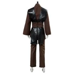 CosplaySky Star Wars Mens Jedi Anakin Skywalker Cosplay Costume Knight Tunic Uniform Brown Vision 13 CosplaySky Star Wars Mens Jedi Anakin Skywalker Cosplay Costume Knight Tunic Uniform Brown Vision -Costumes Cosplay Sales 11008004 3