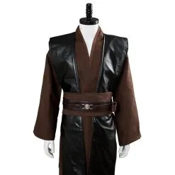 CosplaySky Star Wars Mens Jedi Anakin Skywalker Cosplay Costume Knight Tunic Uniform Brown Vision 15 CosplaySky Star Wars Mens Jedi Anakin Skywalker Cosplay Costume Knight Tunic Uniform Brown Vision -Costumes Cosplay Sales 11008004 5