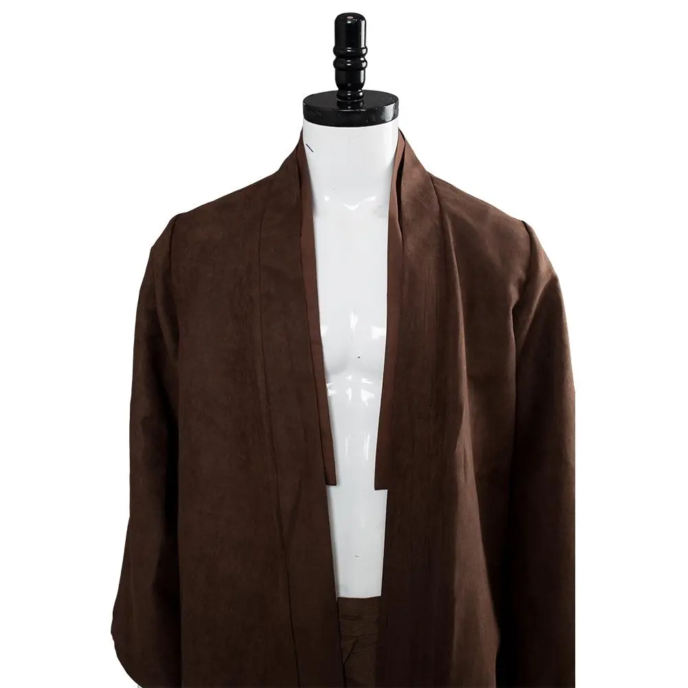 CosplaySky Star Wars Mens Jedi Anakin Skywalker Cosplay Costume Knight Tunic Uniform Brown Vision 9 CosplaySky Star Wars Mens Jedi Anakin Skywalker Cosplay Costume Knight Tunic Uniform Brown Vision - Image 7