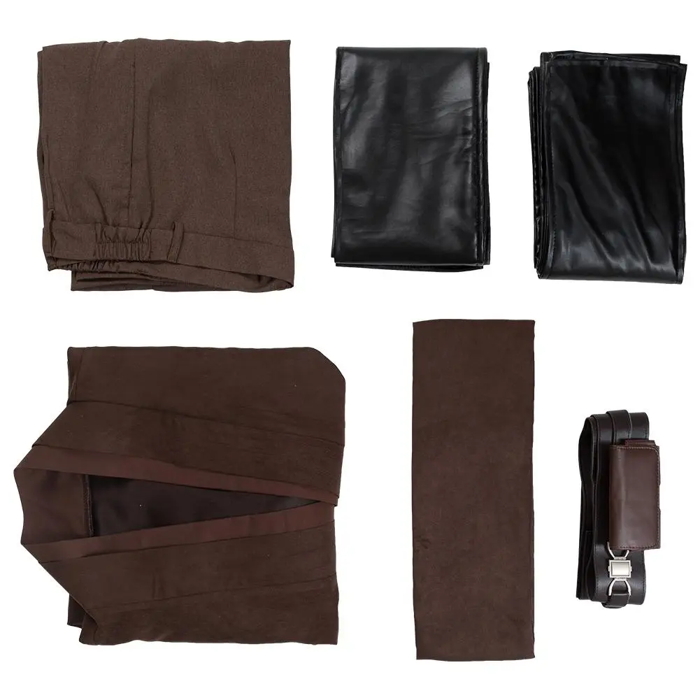 CosplaySky Star Wars Mens Jedi Anakin Skywalker Cosplay Costume Knight Tunic Uniform Brown Vision 10 CosplaySky Star Wars Mens Jedi Anakin Skywalker Cosplay Costume Knight Tunic Uniform Brown Vision - Image 8