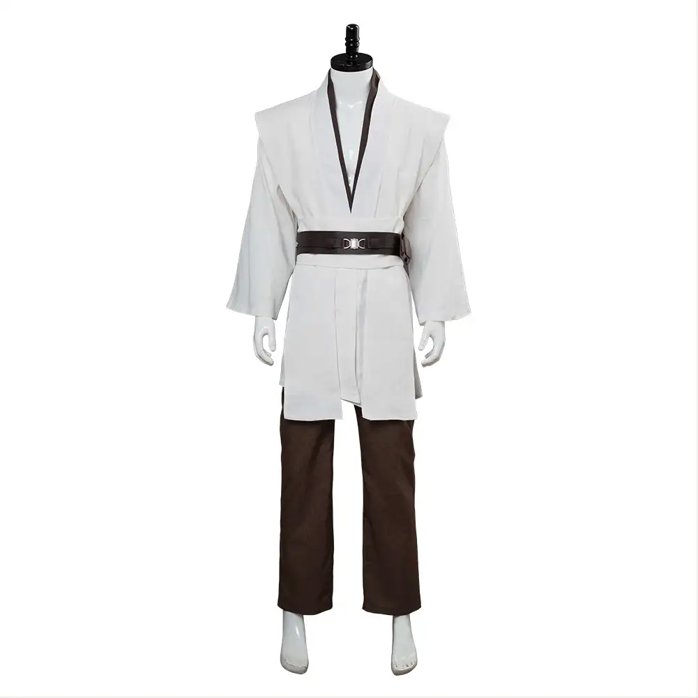 CosplaySky Star Wars: The Last Jedi Obi- Wan Kenobi Comic Con Party Cosplay Costume 3 CosplaySky Star Wars: The Last Jedi Obi- Wan Kenobi Comic Con Party Cosplay Costume