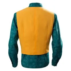 New Cosplaysky Joker Joaquin Phoenix Arthur Fleck Shirt With Vest Cosplay Costume -Costumes Cosplay Sales 11008011 3