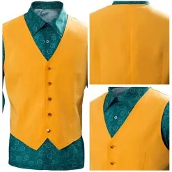 New Cosplaysky Joker Joaquin Phoenix Arthur Fleck Shirt With Vest Cosplay Costume -Costumes Cosplay Sales 11008011 costumebuy2009