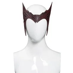 NewCosplay Wandavision Scarlet Witch Cosplay Costume Mask Outfits Halloween Carnival Suit -Costumes Cosplay Sales 11009009 8