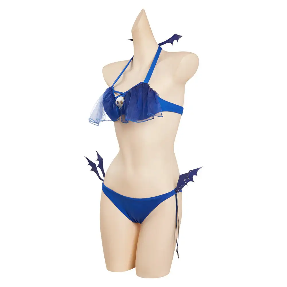 NewCosplay Love After World Domination Desumi Magahara Cosplay Costume Costume Bikini Top Short Swimsuit Outfits 5 NewCosplay Love After World Domination Desumi Magahara Cosplay Costume Costume Bikini Top Short Swimsuit Outfits - Image 3