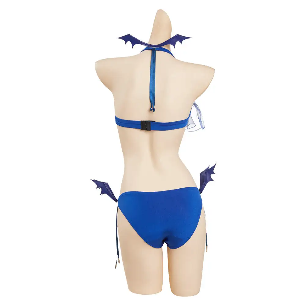 NewCosplay Love After World Domination Desumi Magahara Cosplay Costume Costume Bikini Top Short Swimsuit Outfits 6 NewCosplay Love After World Domination Desumi Magahara Cosplay Costume Costume Bikini Top Short Swimsuit Outfits - Image 4
