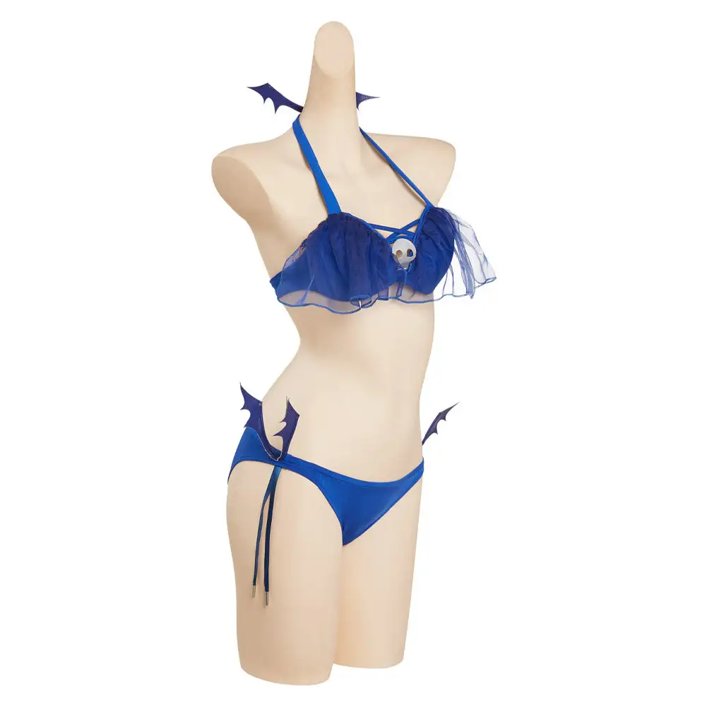 NewCosplay Love After World Domination Desumi Magahara Cosplay Costume Costume Bikini Top Short Swimsuit Outfits 7 NewCosplay Love After World Domination Desumi Magahara Cosplay Costume Costume Bikini Top Short Swimsuit Outfits - Image 5