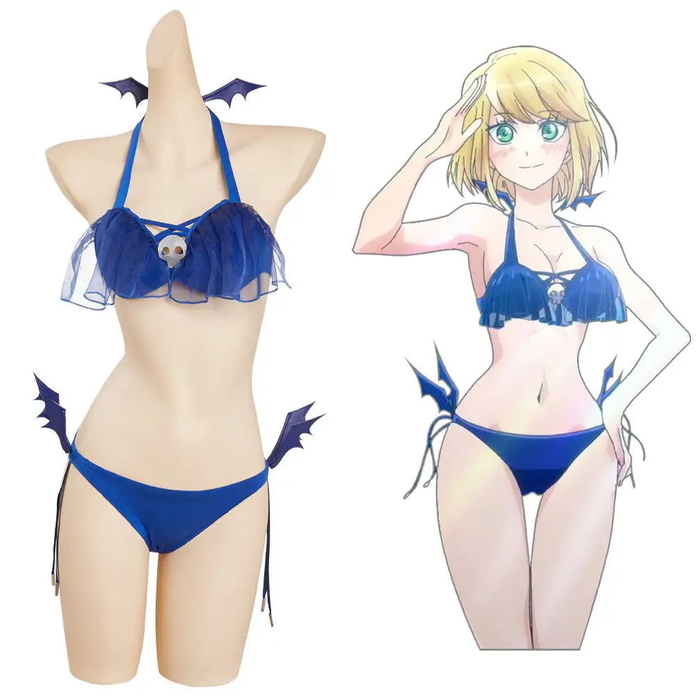 NewCosplay Love After World Domination Desumi Magahara Cosplay Costume Costume Bikini Top Short Swimsuit Outfits 3 NewCosplay Love After World Domination Desumi Magahara Cosplay Costume Costume Bikini Top Short Swimsuit Outfits