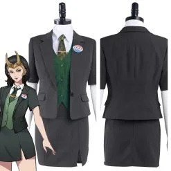 New Cosplaysky Loki 2021 Female Loki Outfit Halloween Original Designers Cosplay Costume -Costumes Cosplay Sales 12006269 skycostume