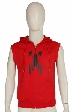 NewCosplay Spider Man : Homecoming Peter Parke T-shirt Cosplay Costume