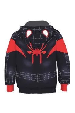 New Cosplaysky Boys Hoodie Spider-Man: Into The Spider-Verse Miles Morales Gwen 3D Sweatshirt Kids -Costumes Cosplay Sales 131788 3321683650114 product