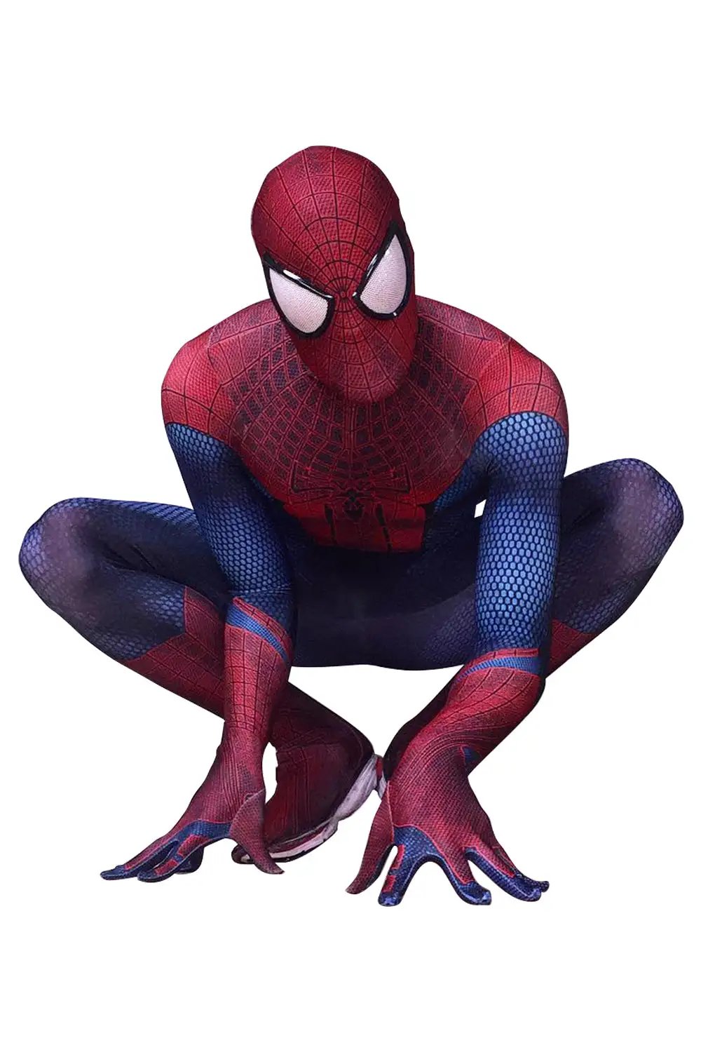 Cossky Spiderman The Amazing Spiderman 3D Spider-Man Jumpsuit Cosplay Costume 3 Cossky Spiderman The Amazing Spiderman 3D Spider-Man Jumpsuit Cosplay Costume