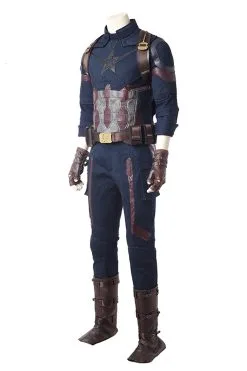 NewCosplay Avengers 3 : Infinity War Captain America Steven Rogers Outfit Uniform Suit Cosplay Costume 15 NewCosplay Avengers 3 : Infinity War Captain America Steven Rogers Outfit Uniform Suit Cosplay Costume -Costumes Cosplay Sales 132969 2