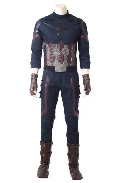 NewCosplay Avengers 3 : Infinity War Captain America Steven Rogers Outfit Uniform Suit Cosplay Costume 18 NewCosplay Avengers 3 : Infinity War Captain America Steven Rogers Outfit Uniform Suit Cosplay Costume -Costumes Cosplay Sales 132969 5